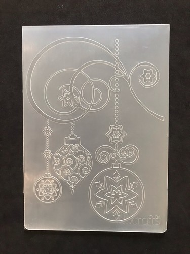 Christmas baubles swirl