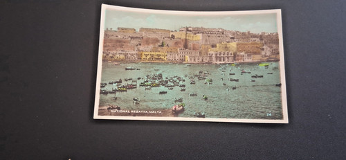 Malta vintage postcard - malta,