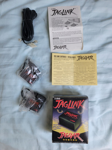 Atari jaguar jaglink pair - jaguar,