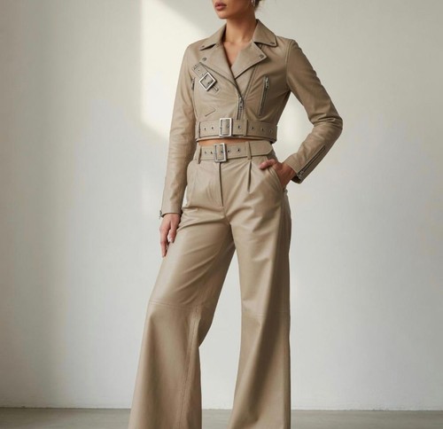 Womens faux leather pc - ,