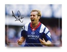 Ally McCoist Signed Autograph