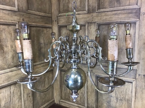 Vintage silver plated arm - silver, 6