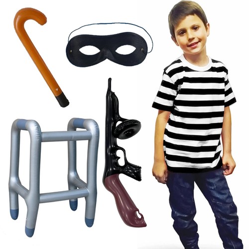 Kids gangster costume set - kids,