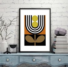 Orla Kiely Martini A4 Poster, Satin print