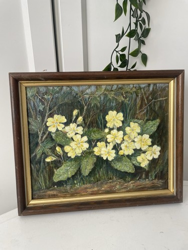 Vintage floral primrose oil - primrose,