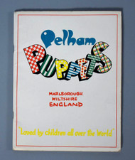 VINTAGE PELHAM PUPPET MARIONETTE TOY ADVERTISING BOOKLET BROCHURE c1960