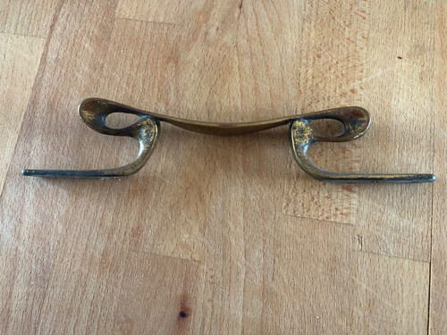 Art nouveau brass - brass, handle