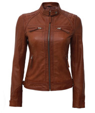 Ladies Women Soft Biker Moto