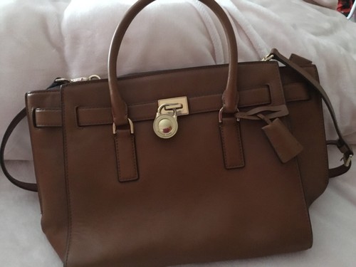 Michael kors tan bag with - kors,