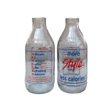 Glass Milk Bottles Vintage