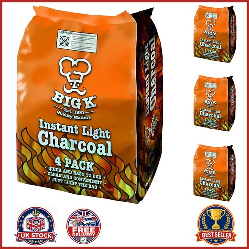 Lumpwood charcoal 4x1kg - lumpwood,