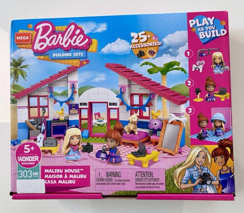 Barbie building sets malibu - building,