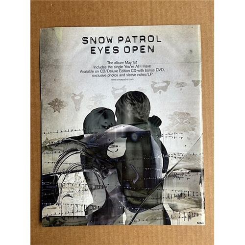 Snow patrol eyes - open, poster