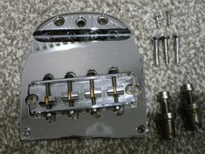 Stars Guitars vintage 4-string bass bridge and tailpiece 1970s/80s