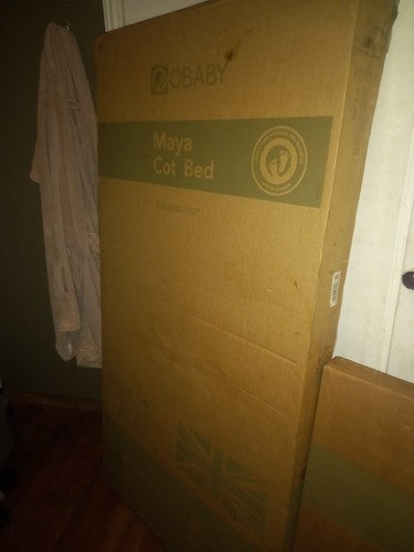 Baby cot bed with - cot, mattress