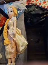 Disney Store Rapunzel Wedding Bride Plush Soft Toy Doll Collectible Doll