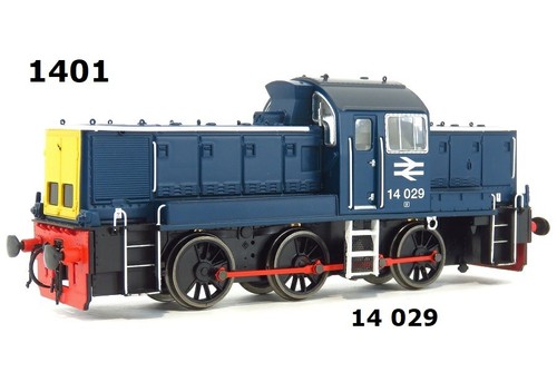Heljan 1401 class 14029 - 14,