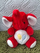 RARE VINTAGE PLUSH RED & WHITE