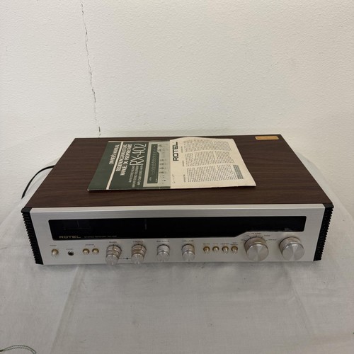 Vintage rotel 402 stereo - vintage, rx-402