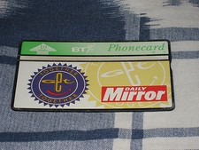 BT PHONECARD  Daily Mirror
