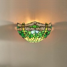 Antique Tiffany Style Wall