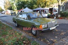 PHOTO  MERCEDES 240D (MODEL W123 1976-85) 2.4 LITRE INLINE 4 TURBO DIESEL AT THE