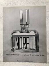 1976 Advert NORELL PERFUME WOODY FLORAL MUSK FRAGRANCE JOSEPHINE CATAPANO