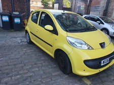 PEUGEOT 107 2005-10 1.O PETROL YELLOW***BREAKING** SEMI AUTO kbl