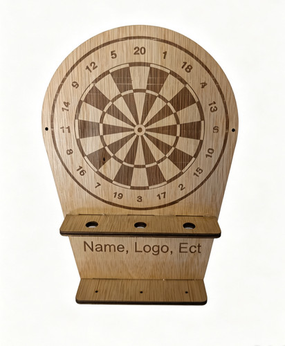 Handmade wooden dart holder - wooden,