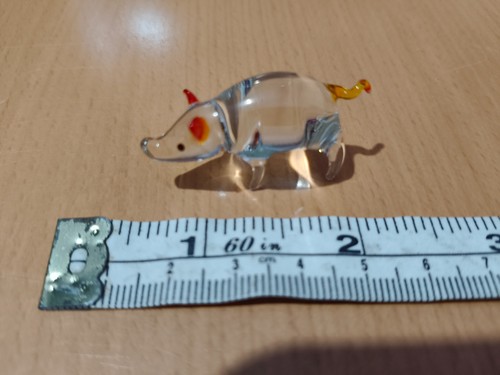 Vintage hand blown - art, glass