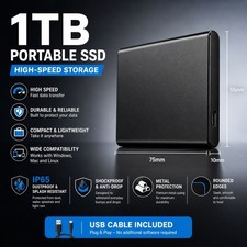 1TB PORTABLE EXTERNAL HARD