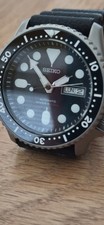 Seiko 7s26a automatic divers watch. Modded titanium SKX007 Case