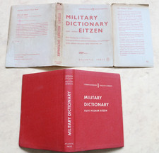 Military Dictionary Eitzen