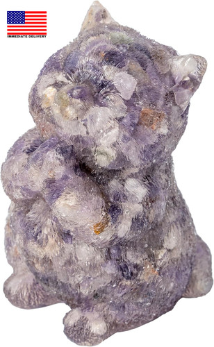 Healing cat statue - healing,