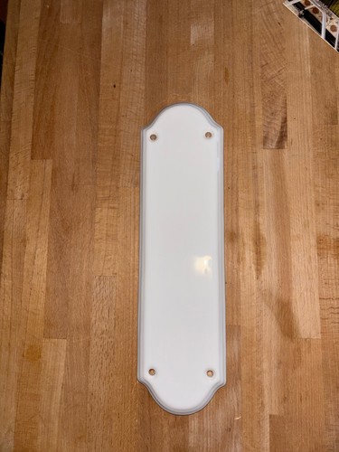 Vintage ceramic finger plate - ceramic,