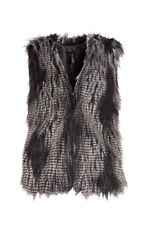 Ladies H&M Faux Fur Gilet Waistcoat. Uk 12
