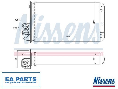 Heat exchanger interior - exchanger,,