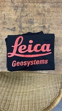 LEICA Geosystems T Shirt - Black Red Geosystems
