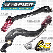 Apico Black Red Rear Brake &