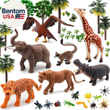 49Pcs Rainforest Figures