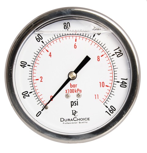 Oil filled pressure gauge - oil,