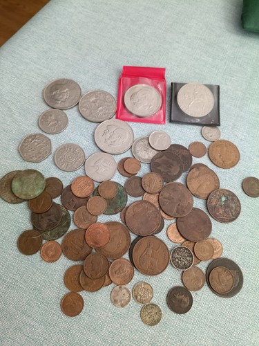 Great britain assorted coins - great,
