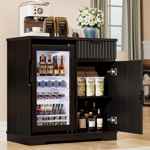 Mini fridge cabinet - fridge, modern