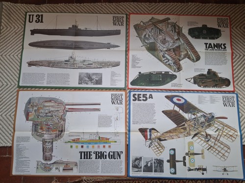 Ww1 cutaway poster print - x,