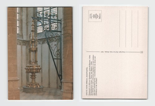 Postcard grote kerk breda - -,