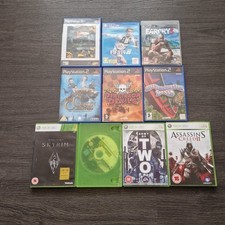 Various Bundle Of Console Games X10 Xbox 360 Ps2 Ps3 Ps4 See Photos