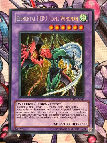 Elemental hero flame wingman - hero,