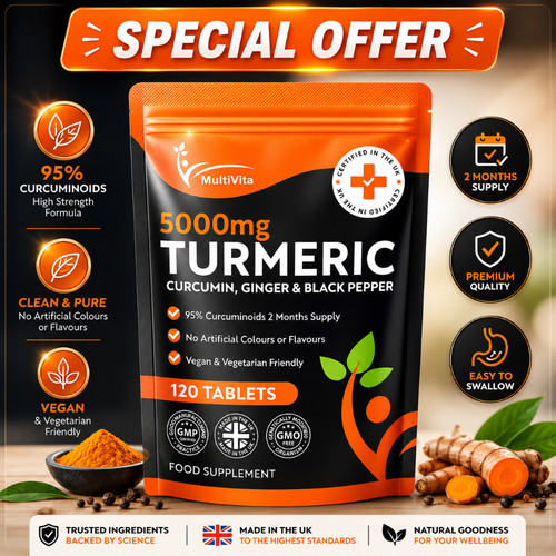 Turmeric 5000mg ginger - 5000mg, +