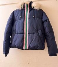 Ladies TOPSHOP Faux Fur Hooded