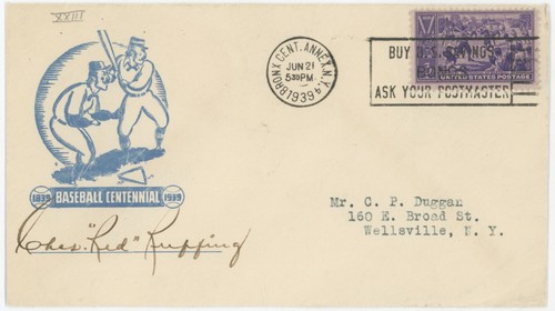 Ruffing red signed 1939 - ruffing,,